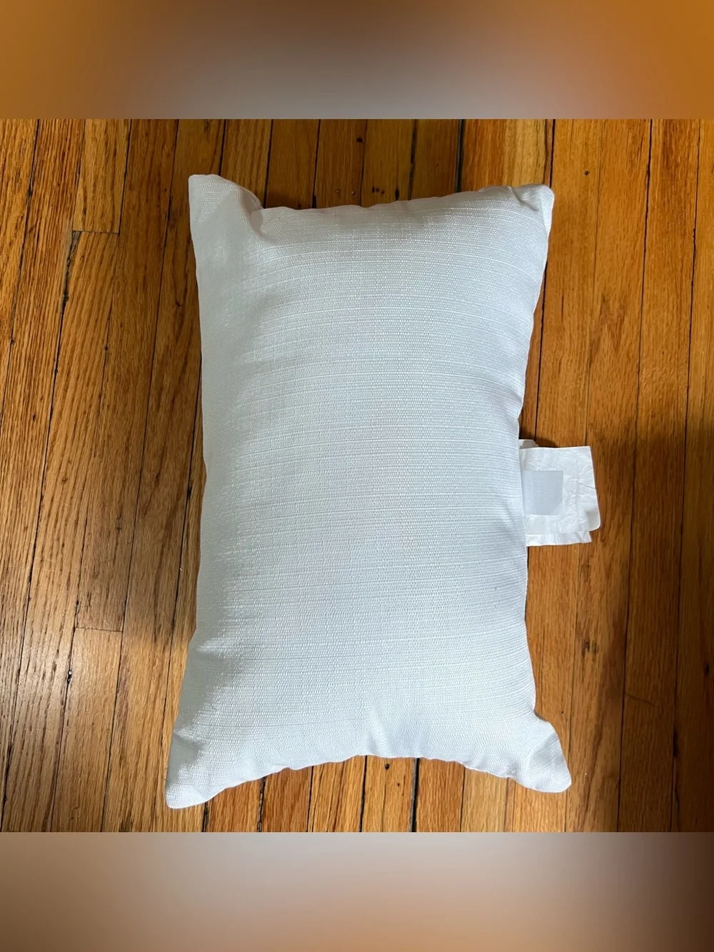 White Decorative Throw Pillow Set - Textured White Accent Pillows